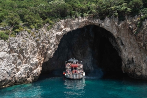 From Benitses/Lefkimmi: Blue Lagoon & Papanikolis Cruise