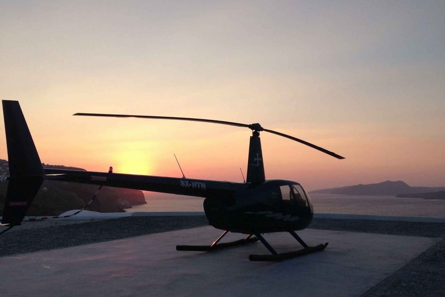 From Mykonos: One-Way Private Helicopter Flight to Athens