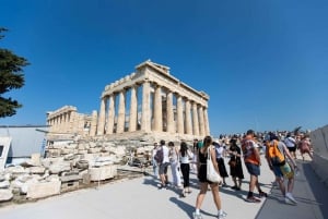 Dal porto del Pireo: tour mitologico dell'Acropoli e del Partenone