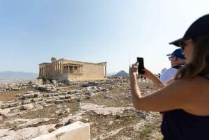Dal porto del Pireo: tour mitologico dell'Acropoli e del Partenone