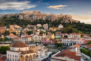 From Piraeus port : Athens city tour with Acropolis & Plaka