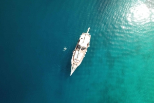 Athens: Boat Tour to Agistri, Aegina with Moni Swimming Stop
