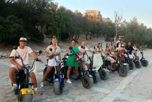 Tour avventuroso con GoPro nell'area dell'Acropoli in E-Scooter