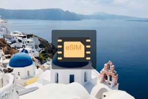 Greece: Europe eSim Mobile Data Plan
