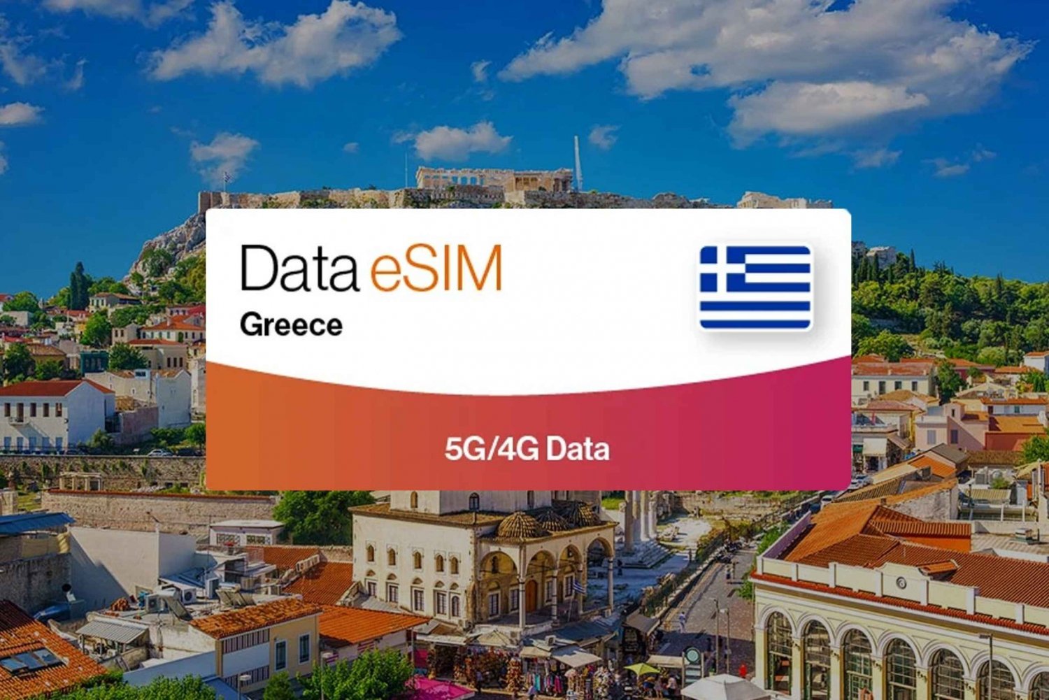 Grecja: Turystyczny plan danych eSIM
