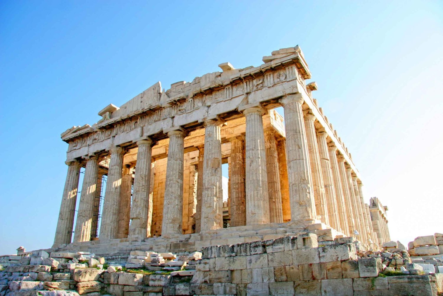 Akropolis og Parthenon-tur – Italiensk guide, billet inkluderet + spring køen over