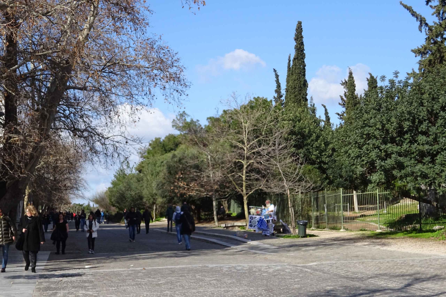 Guided walking tour of Acropolis with bus city tour