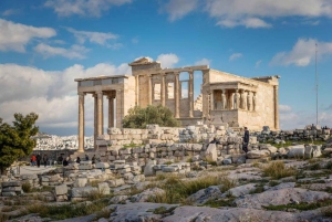 Guided walking tour of Acropolis with bus city tour