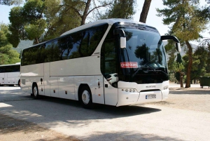 Guided walking tour of Acropolis with bus city tour