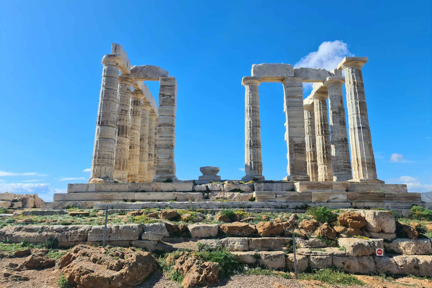 Halvdags solnedgangstur til Kap Sounio med Sedan