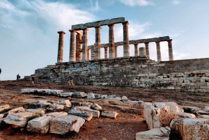 Halvdags solnedgangstur til Kap Sounio med Sedan
