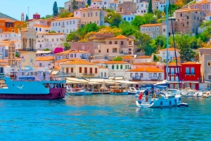 Excursión a la isla de Hidra desde Atenas con billetes de ferry incluidos