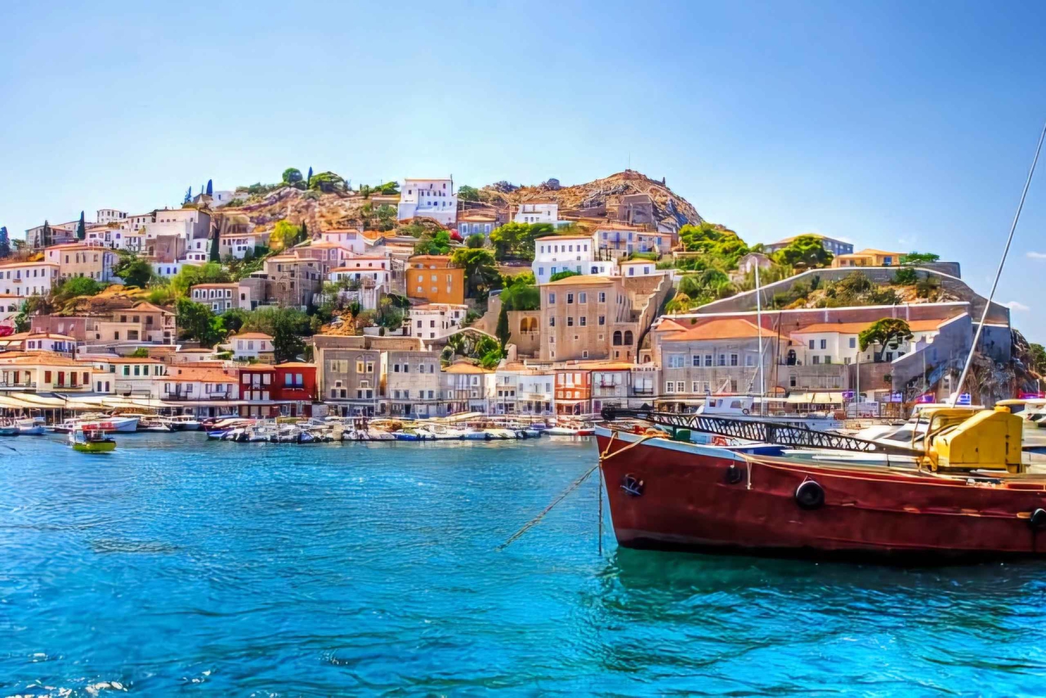 Hydra Island Trip from Athens with Ferry Tickets Included