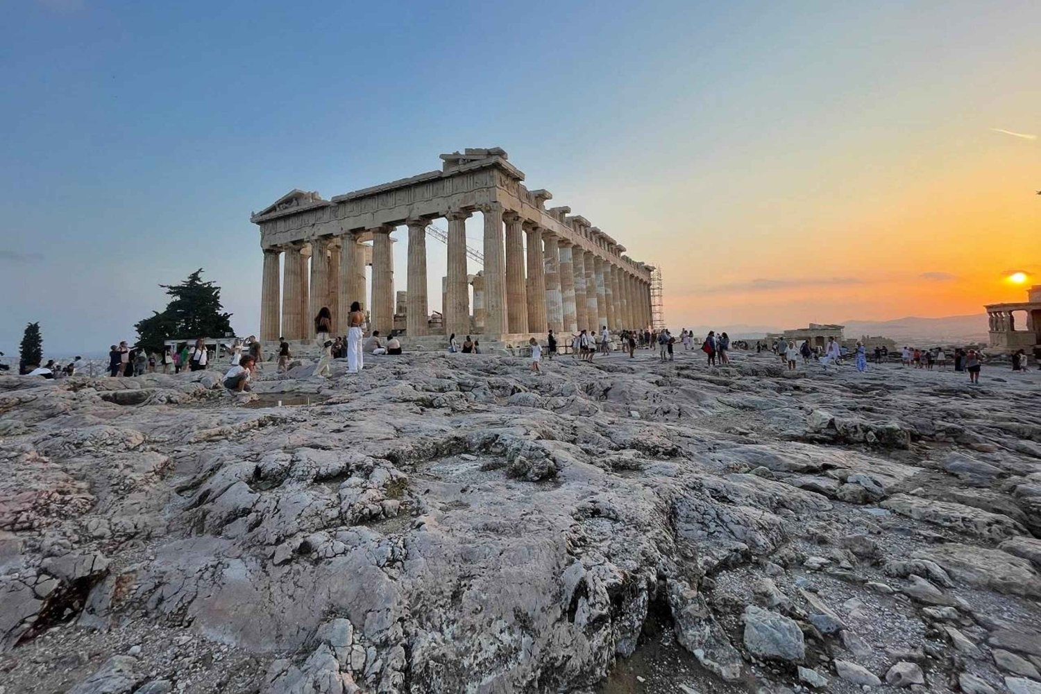 Atenas: Acrópole no final da tarde e tour guiado pelo museu