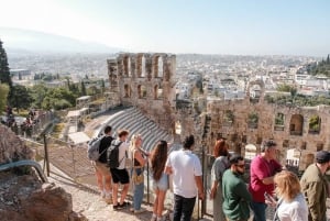 Atenas: Acrópole no final da tarde e tour guiado pelo museu