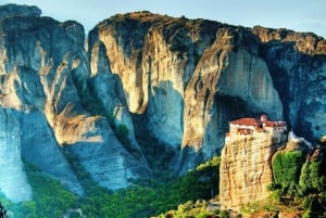 From Athens: Meteora Day Trip by Train with Hotel Pickup