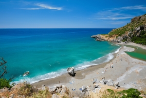 Off-road: naturalne jezioro, górskie wąwozy, las palmowy i plaża