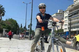 Old and new Athens with street food by e-bike