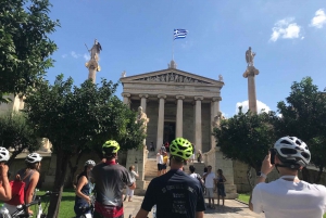 Old and new Athens with street food by e-bike