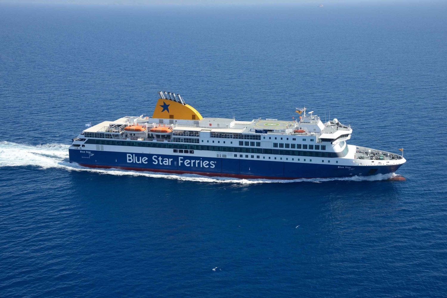 Île de Paros/Athènes Le Pirée : Billets de ferry avec transfert simple