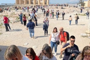 Parthenon & Akropolis opastettu kierros espanjaksi -Option Liput