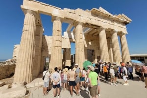 Parthenon & Akropolis opastettu kierros espanjaksi -Option Liput