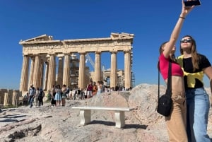 Parthenon & Akropolis opastettu kierros espanjaksi -Option Liput