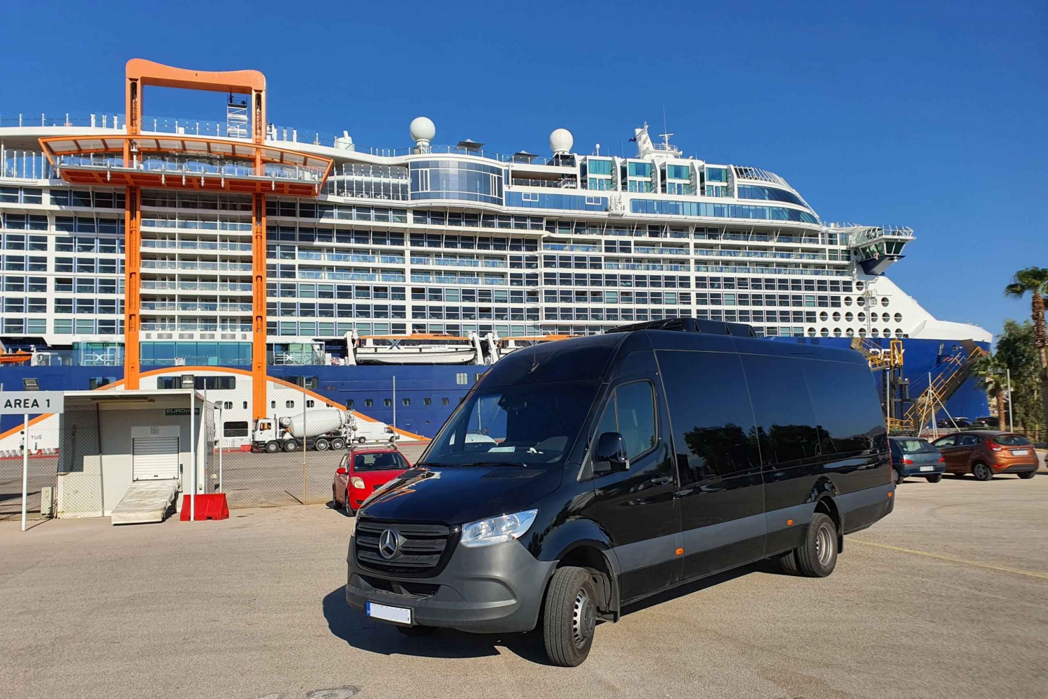 Økonomisk transfer: Cruisehavn i Pireus til hotell i Athen