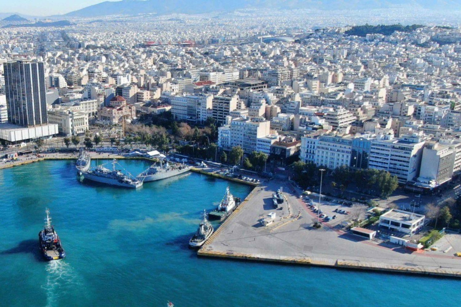 Piraeus Cruise Port to Athens Hotels VIP Mercedes Minibus