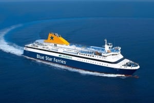 Piraeus - Mykonos: 1-suuntainen lautta Piraeuksen ja Mykonosin välillä.