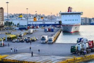 Pireus hamn: Privat enkelriktad transfer till Atens centrum