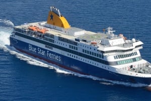 ピレウス - サントリーニ: ピレウスとサントリーニ間の片道フェリー