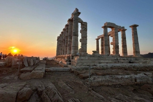 Private Athens Riviera Tour Temple of Poseidon & Cape Sounio