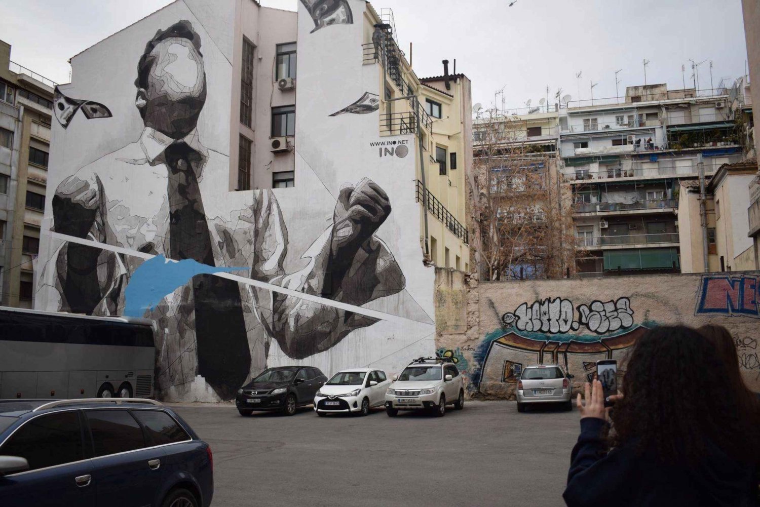 Privat rundvisning i Athen med kunst og kultur på gaden
