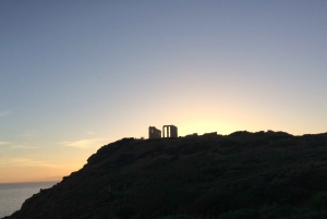 Athens: Private Cape Sounio and Vouliagmeni Lake Sunset Tour