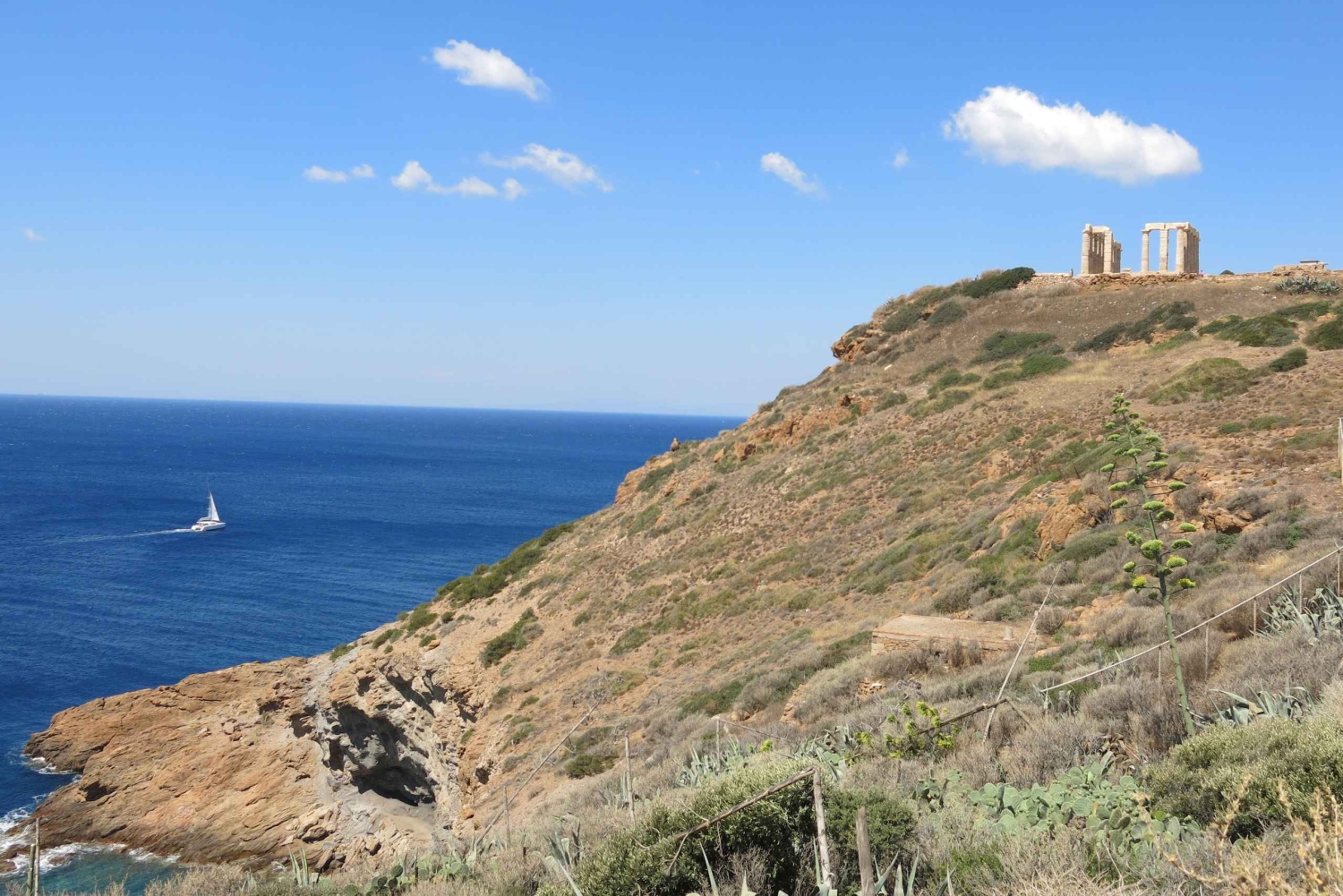 Private Rib Cruise to Poseidon Temple at Sounio Cape