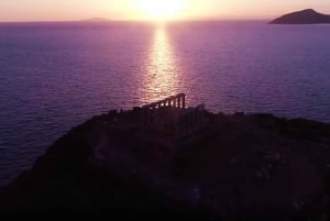 Privat tur til Poseidon-templet med afhentning