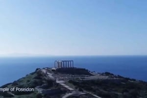Private Tempel von Poseidon Tour mit Abholung