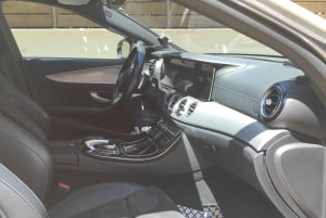 Privat transport mellom flyplassen i Athen og byen