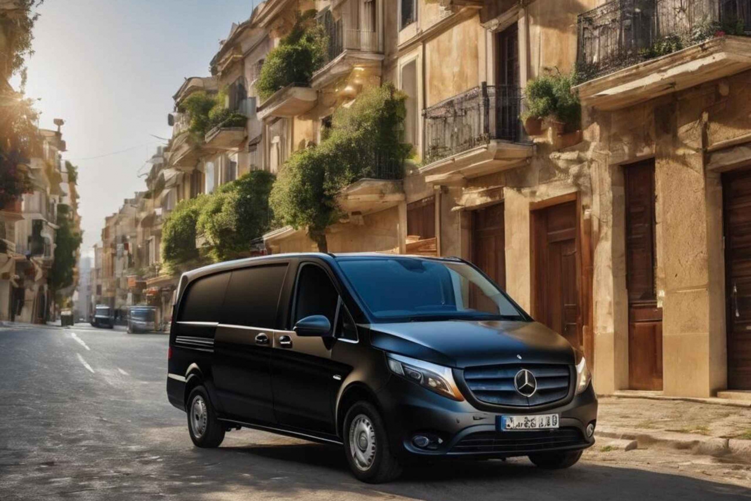 Private Transfer:City Center-Athens Airport with mini van