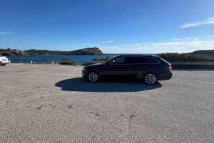 アテネセンターからピレウス港までのプライベート・トランスファー。