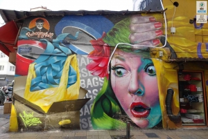 Psyrri coaching walk: Through street art and flea markets