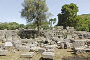 Visite en petit groupe de l'ancienne Olympie et dégustation de produits locaux