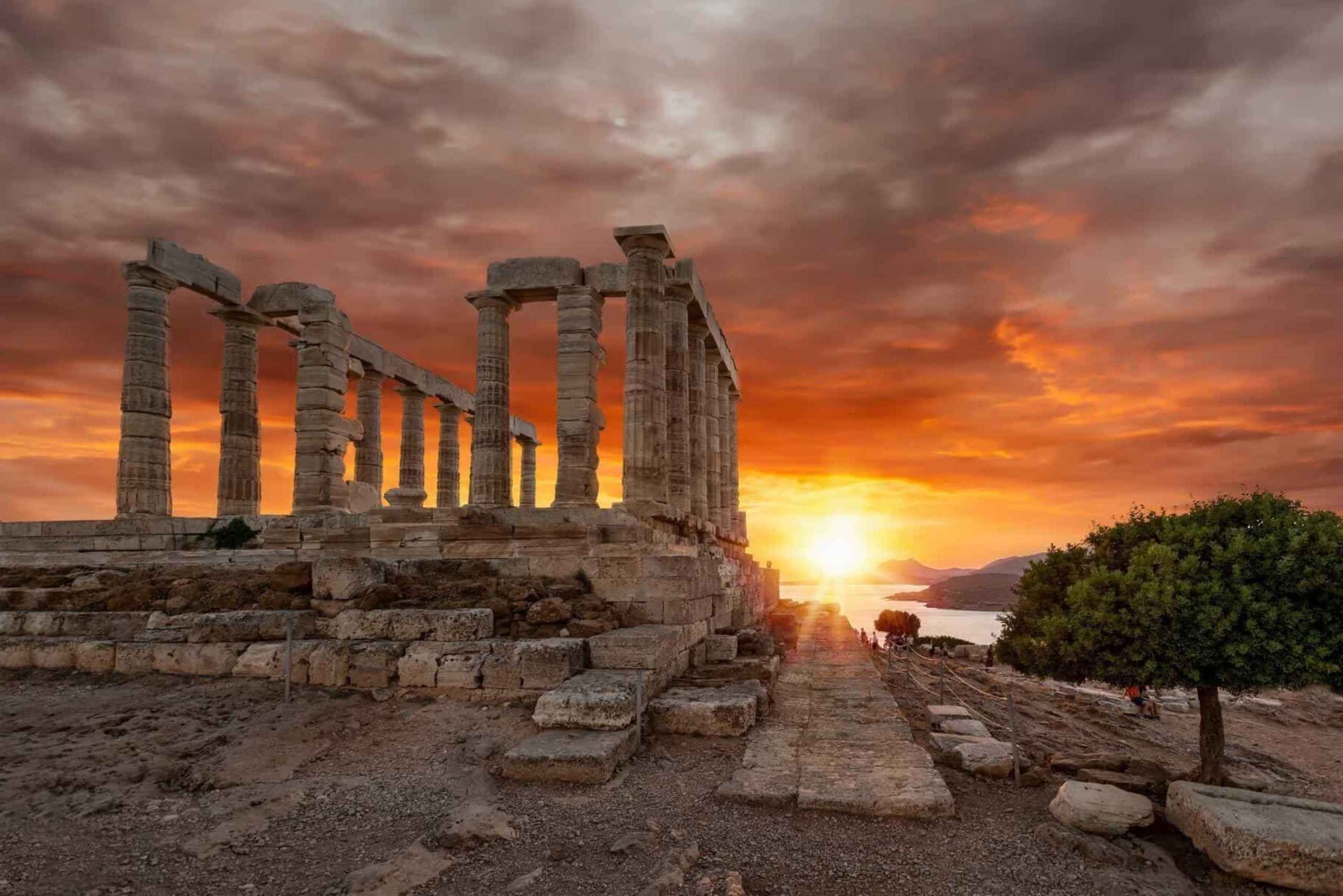 Sounio Sunset & Athens Riviera Privat guidet tur med lisensiert guide
