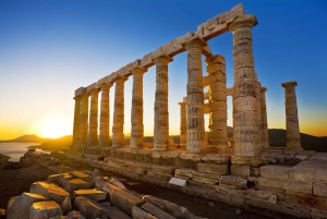 Sounio Sunset & Athens Riviera Privat guidet tur med lisensiert guide