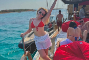 Solnedgangscruise på Athen-rivieraen – Halvdag med svømning og grill om bord