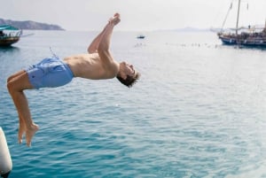 Круиз с ужином на закате: остановка для купания, напитки и ужин на борту