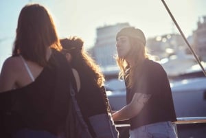 Круиз с ужином на закате: остановка для купания, напитки и ужин на борту