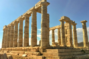 Temple of Poseidon in Sounio Private Sunset Tour from Athens