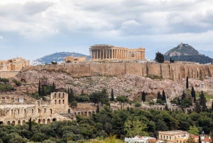 Ateenan parhaat puolet Akropolis 4-tunnin rantaretkellä